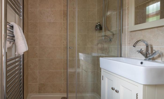 Tiled Ensuite Shower Room of the master bedroom.
